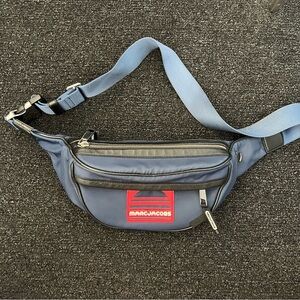 Marc Jacobs navy crossbody bumbag Fanny pack nylon navy blue